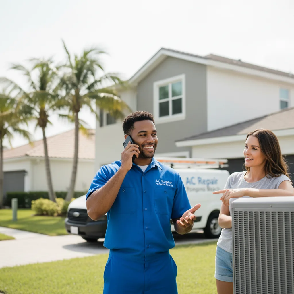 AC Repair Pompano Beach customer support in Irwin